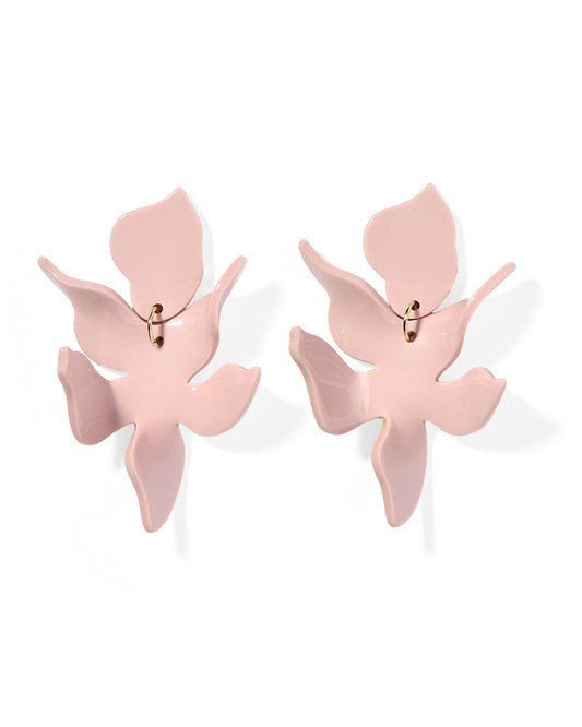 Flora Statement Earrings - Vintage Rose - Shop LINNY CO