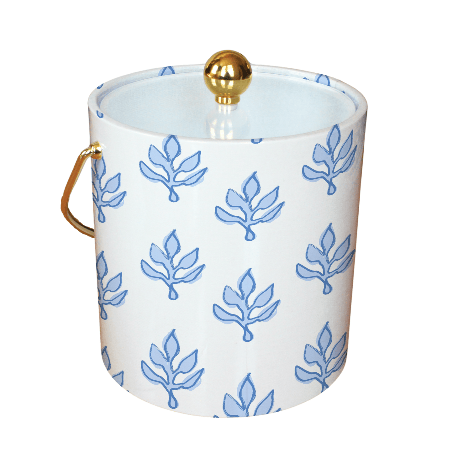 Flower Blue Ice Bucket - Shop LINNY CO