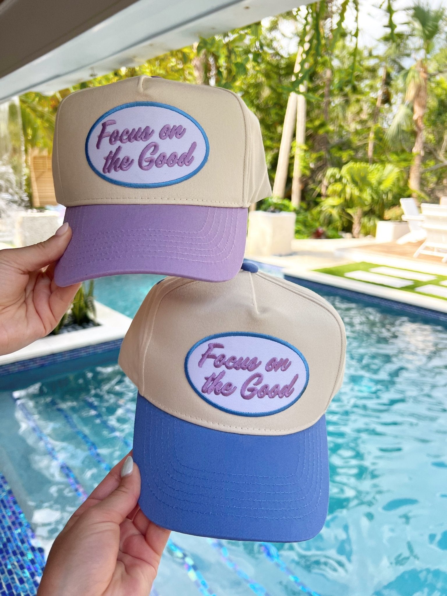 Focus on the Good - Vintage Trucker Hat - Shop LINNY CO