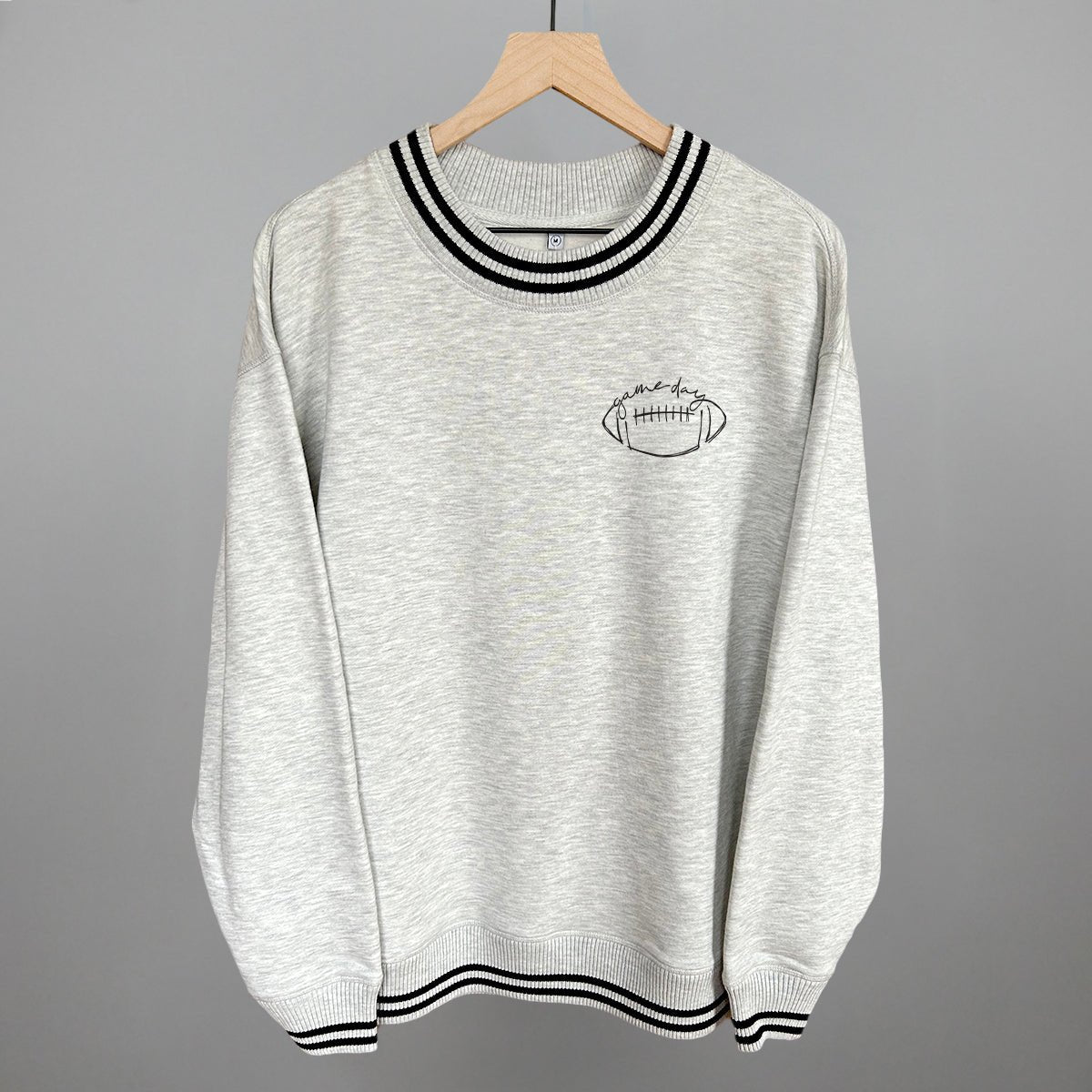 Game Day In Football Scribble (Left Chest) - Shop LINNY CO