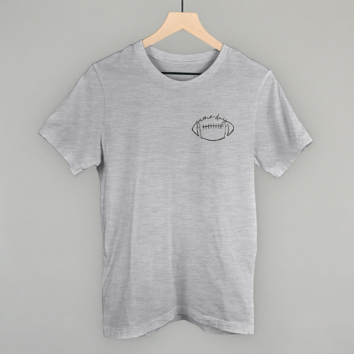 Game Day In Football Scribble (Left Chest) - Shop LINNY CO