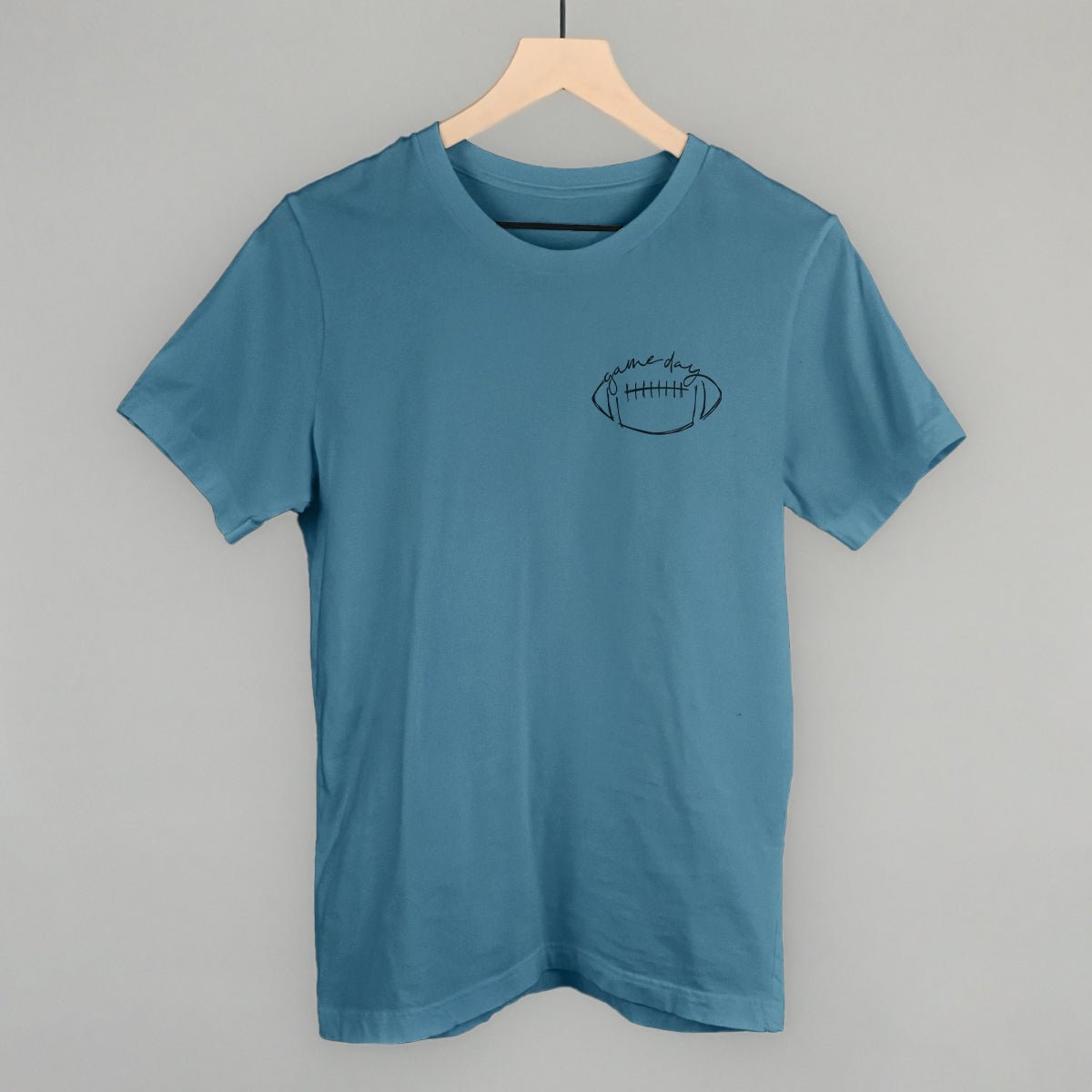 Game Day In Football Scribble (Left Chest) - Shop LINNY CO