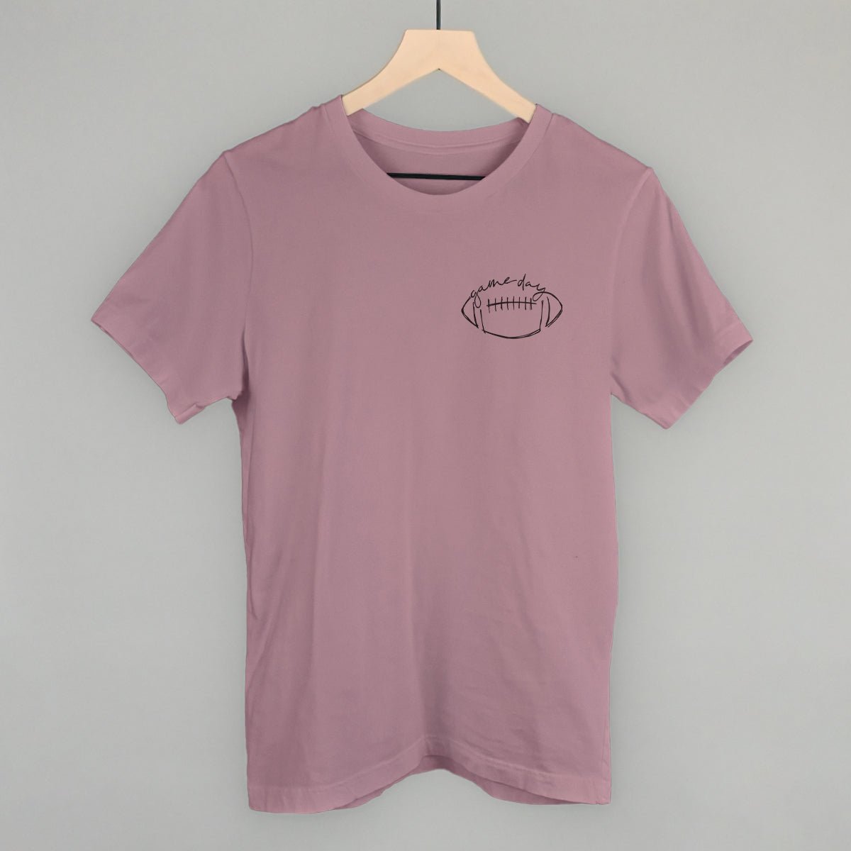 Game Day In Football Scribble (Left Chest) - Shop LINNY CO