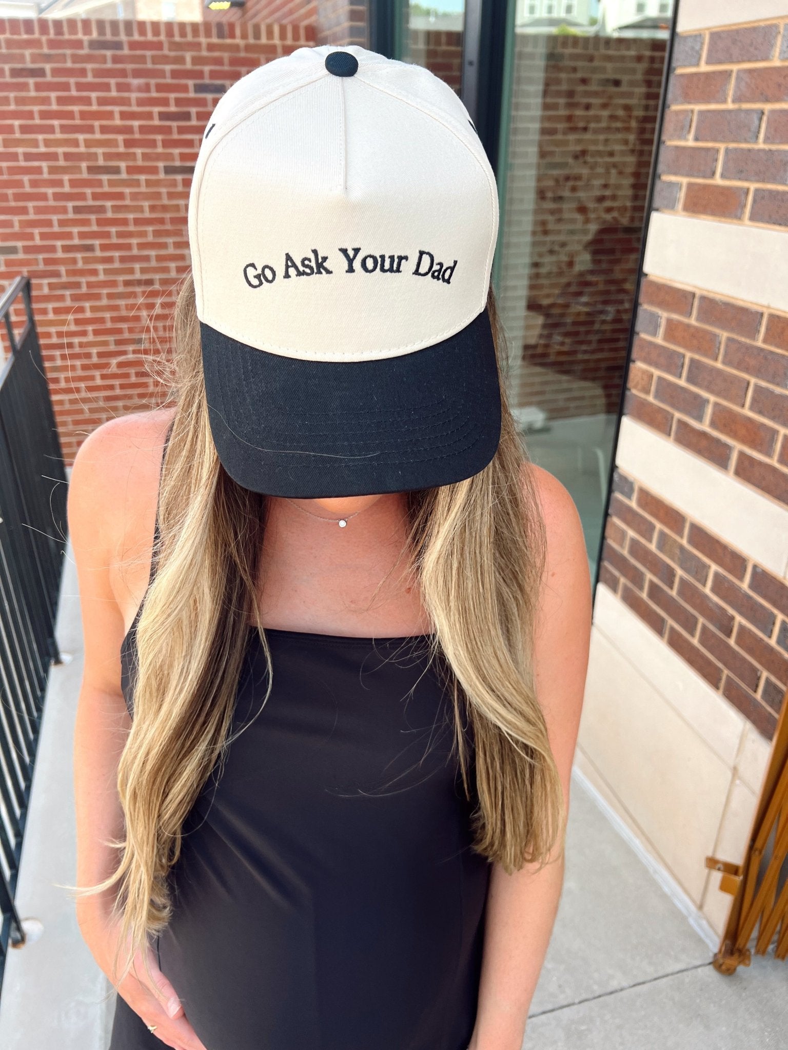 Go Ask Your Dad. Vintage Trucker Hat - PREORDER - Shop LINNY CO