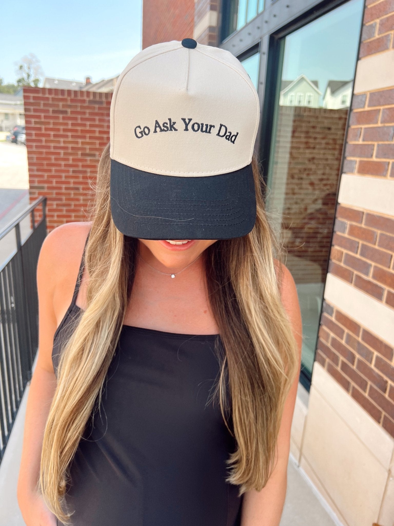 Go Ask Your Dad. Vintage Trucker Hat - PREORDER - Shop LINNY CO