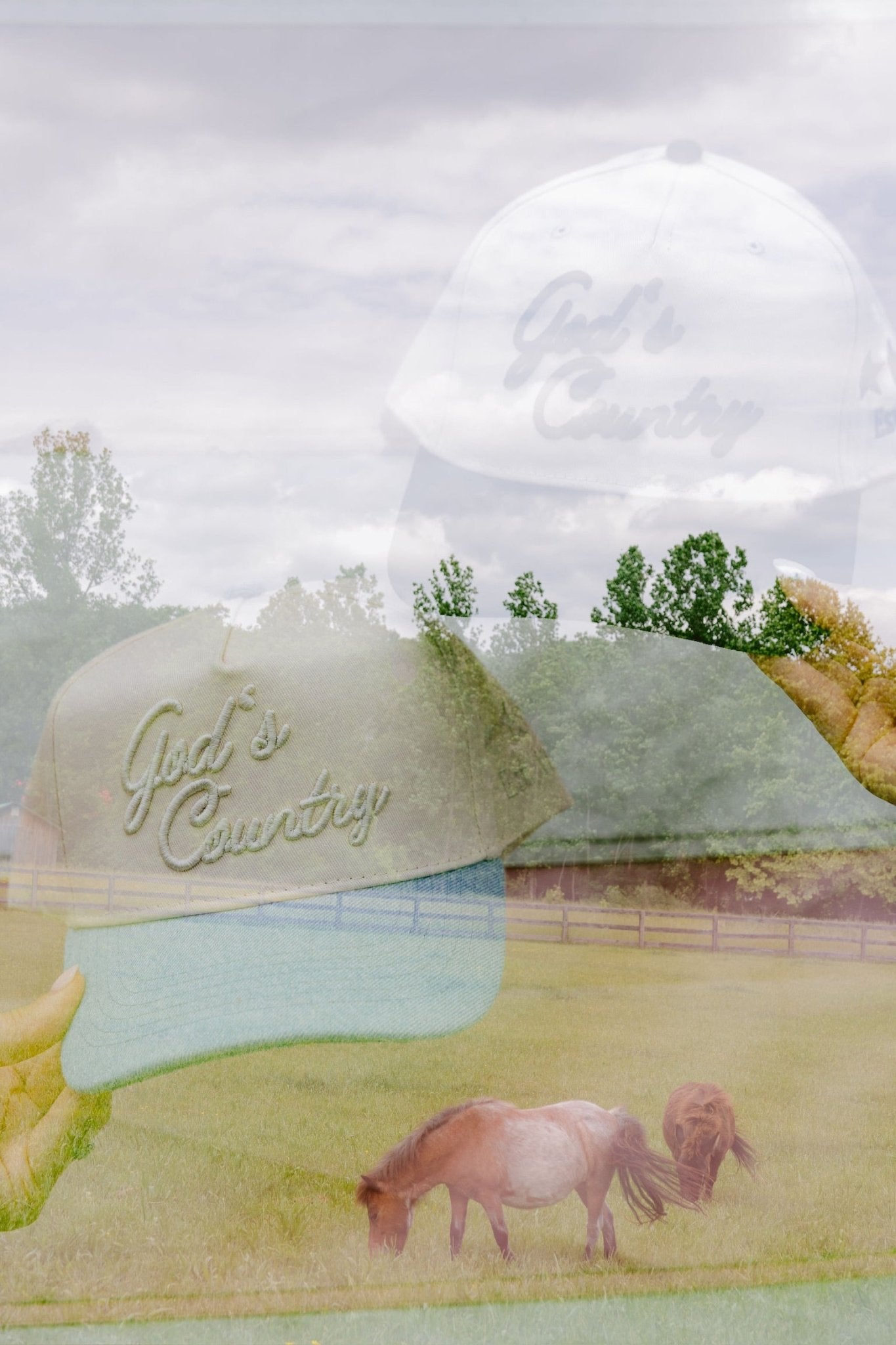 God's Country - Vintage Trucker Hat - Shop LINNY CO