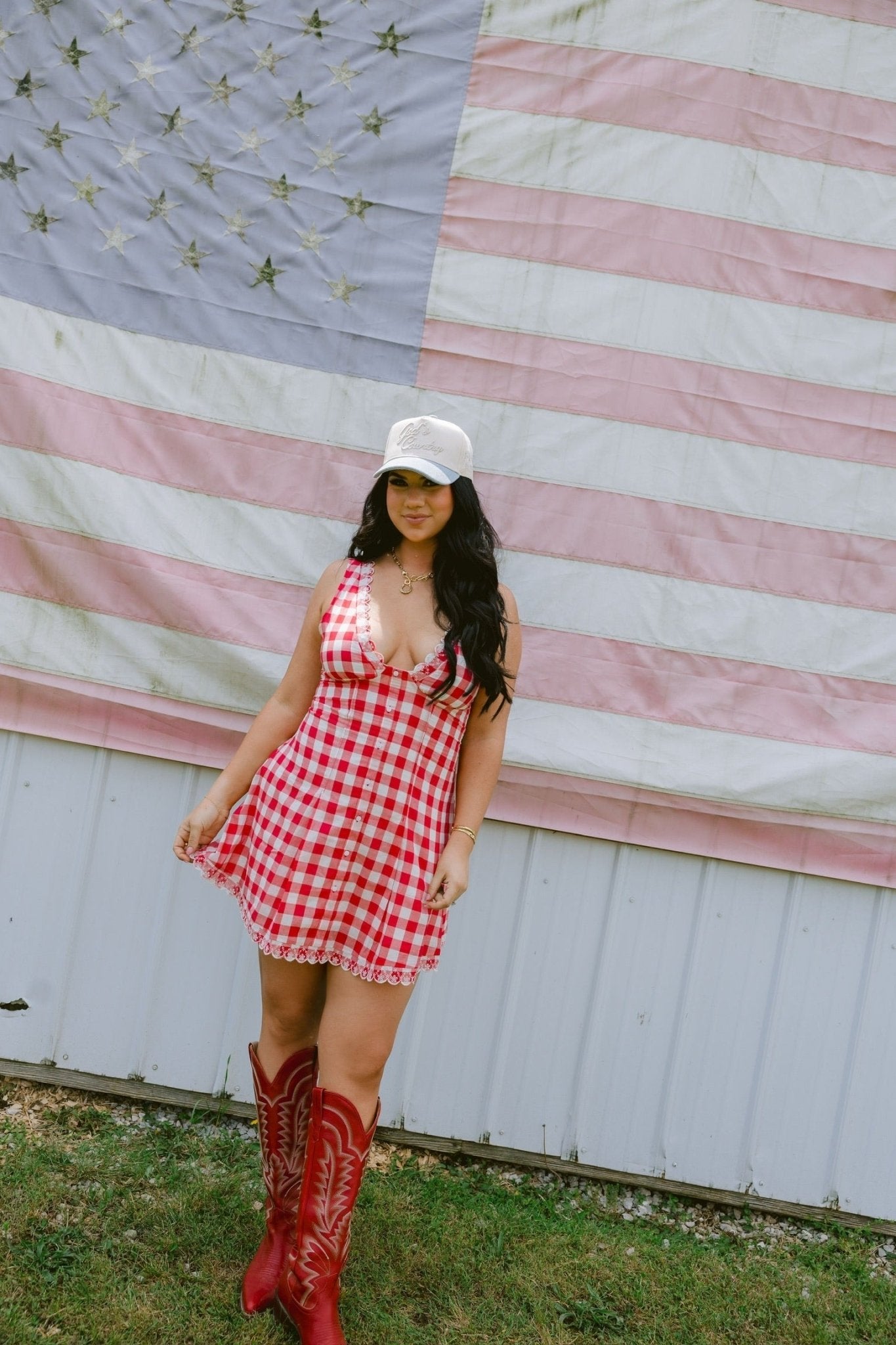 God's Country - Vintage Trucker Hat - Shop LINNY CO