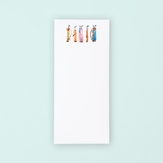 Golf Bags Lists Pad - Shop LINNY CO