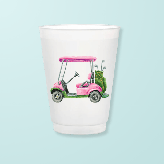 Golf Cart Frosted Cups - Shop LINNY CO