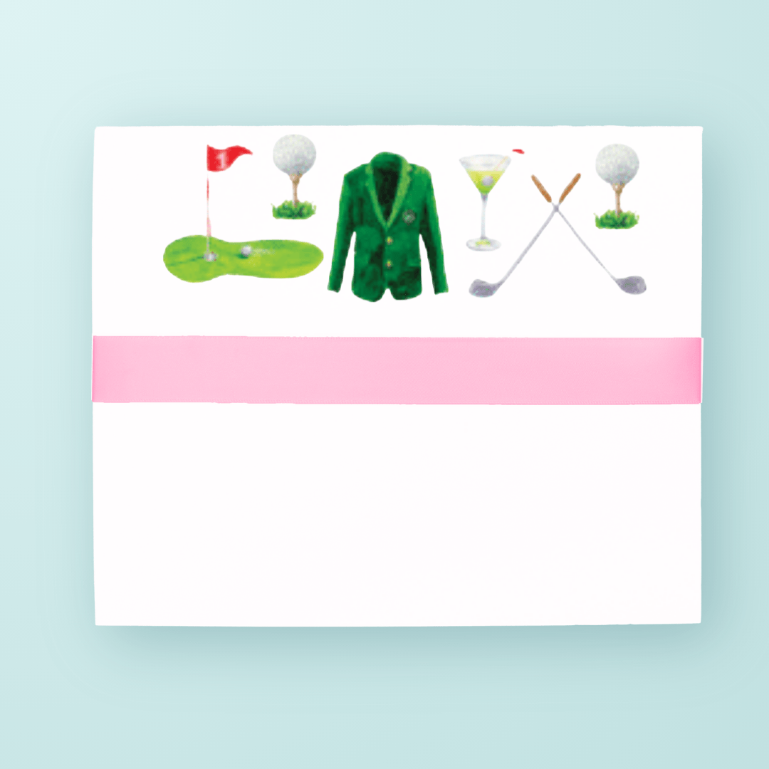 Golf & Cocktails Pattern Lux Slab - Shop LINNY CO