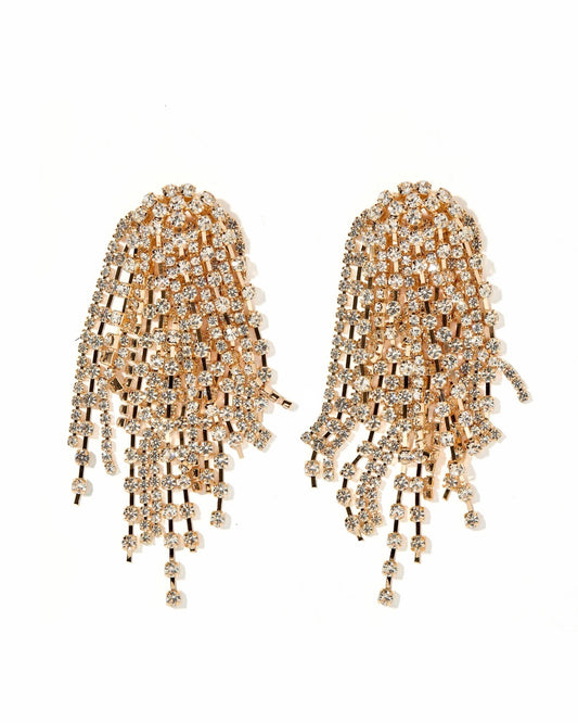 Grayson Statement Earrings - Gold - Shop LINNY CO
