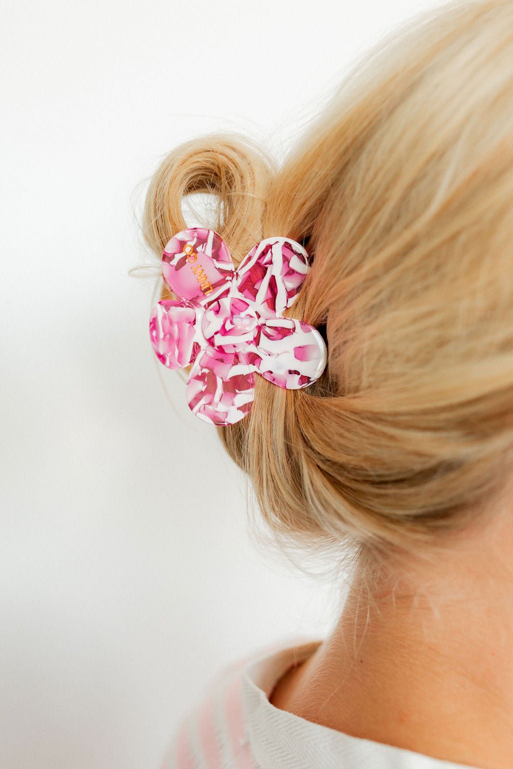 Hair Clip - Gigi Strawberries and Cream - Shop LINNY CO