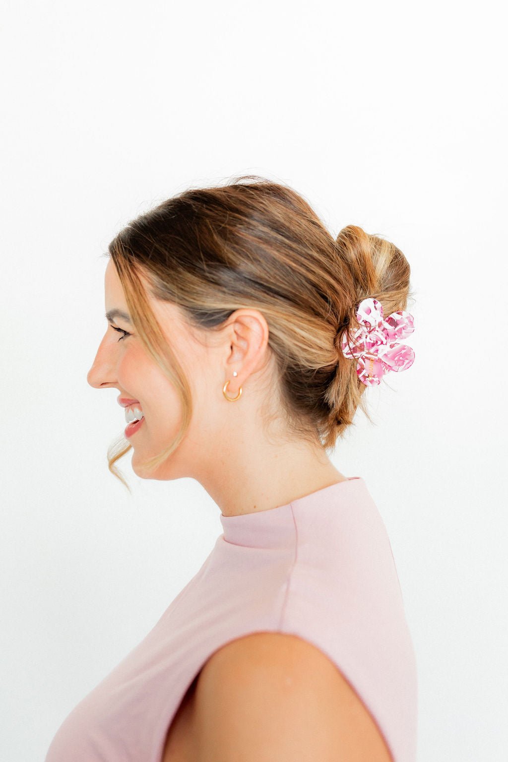 Hair Clip - Gigi Strawberries and Cream - Shop LINNY CO