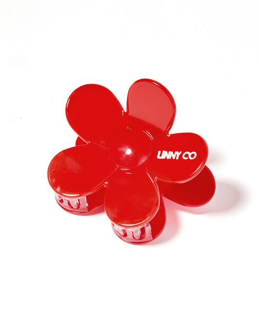 Hair Clip - Gigi True Red - Shop LINNY CO