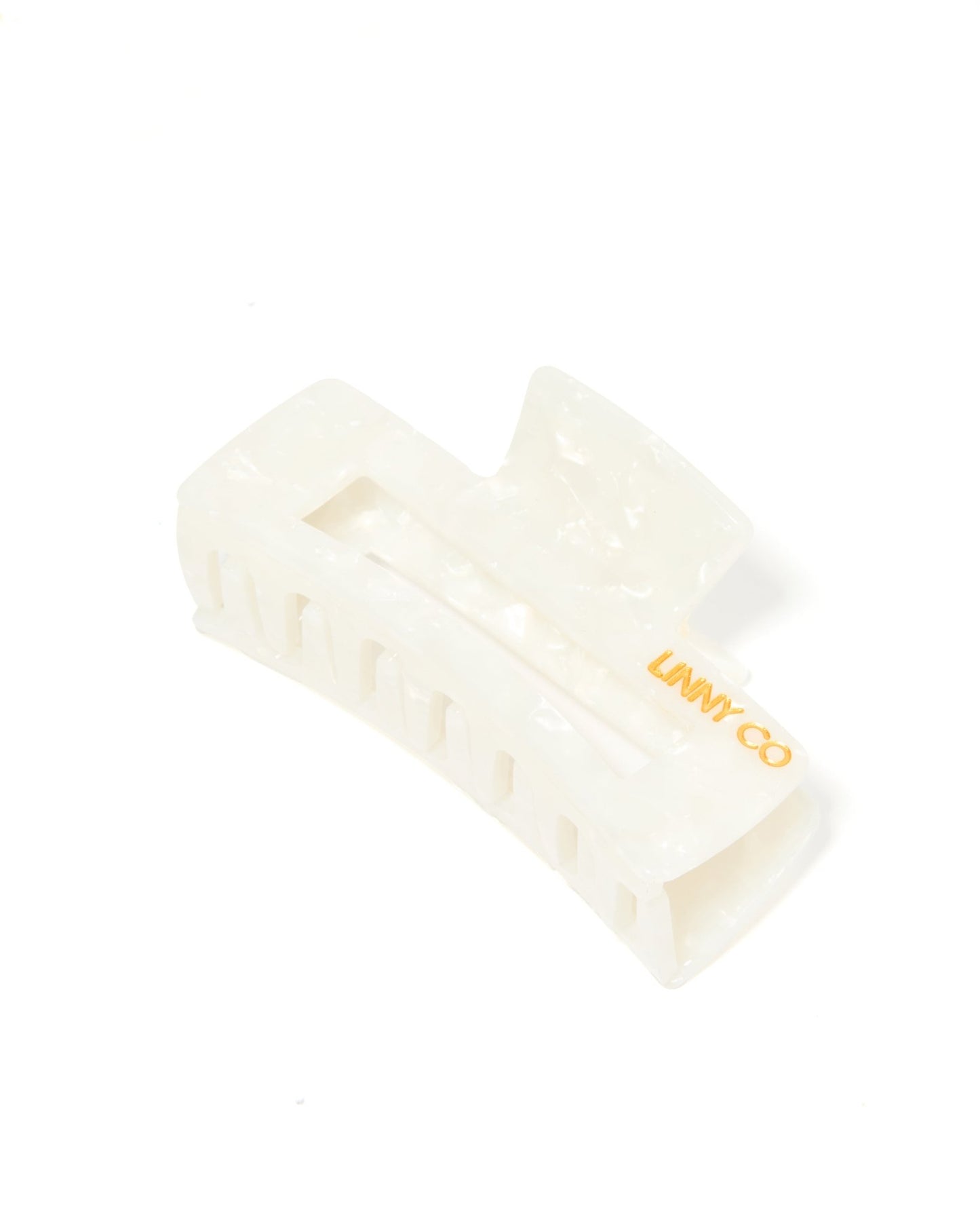 Hair Clip - Kimmy Pearl White - Shop LINNY CO
