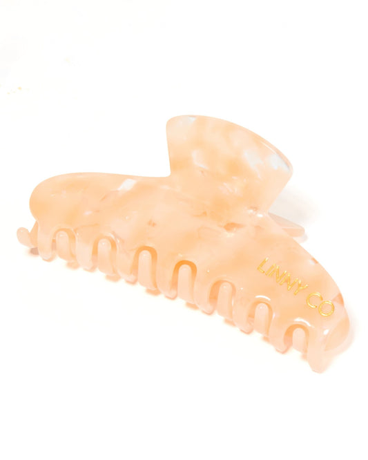 Hair Clip - Mimi - Pearlized Peach - Shop LINNY CO