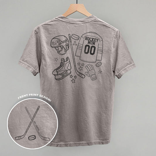 Hockey Mom Doodle (Back Print) - Shop LINNY CO