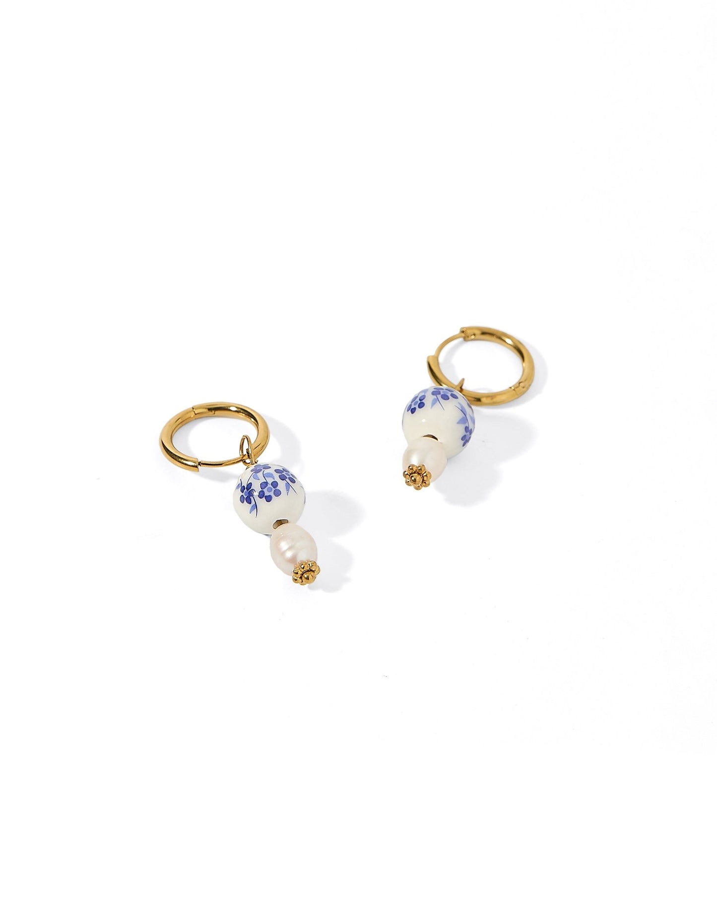 Huggie Charm Earrings - Beverly - Shop LINNY CO