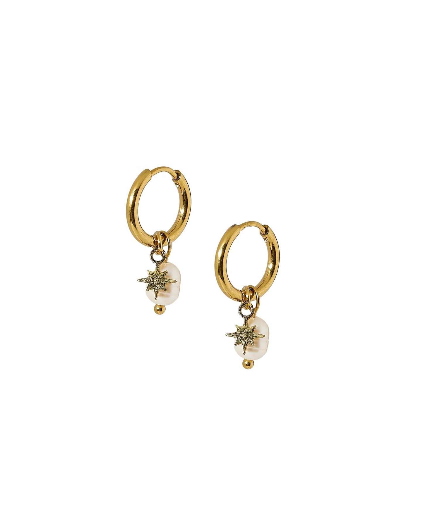 Huggie Charm Earrings - Cora Pearl - Shop LINNY CO