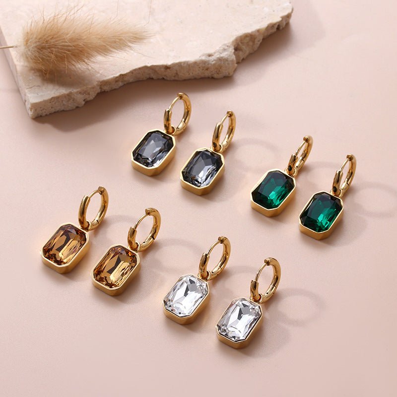 Huggie Charm Earrings - Diana Gray - Shop LINNY CO