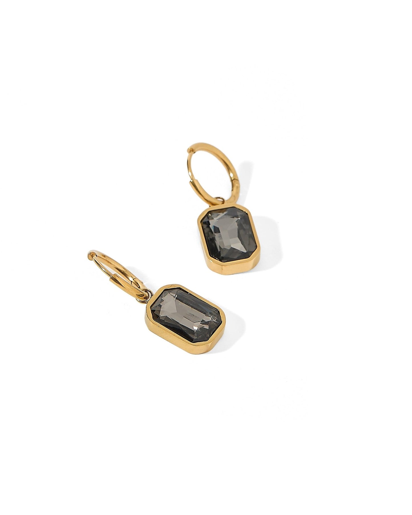 Huggie Charm Earrings - Diana Gray - Shop LINNY CO