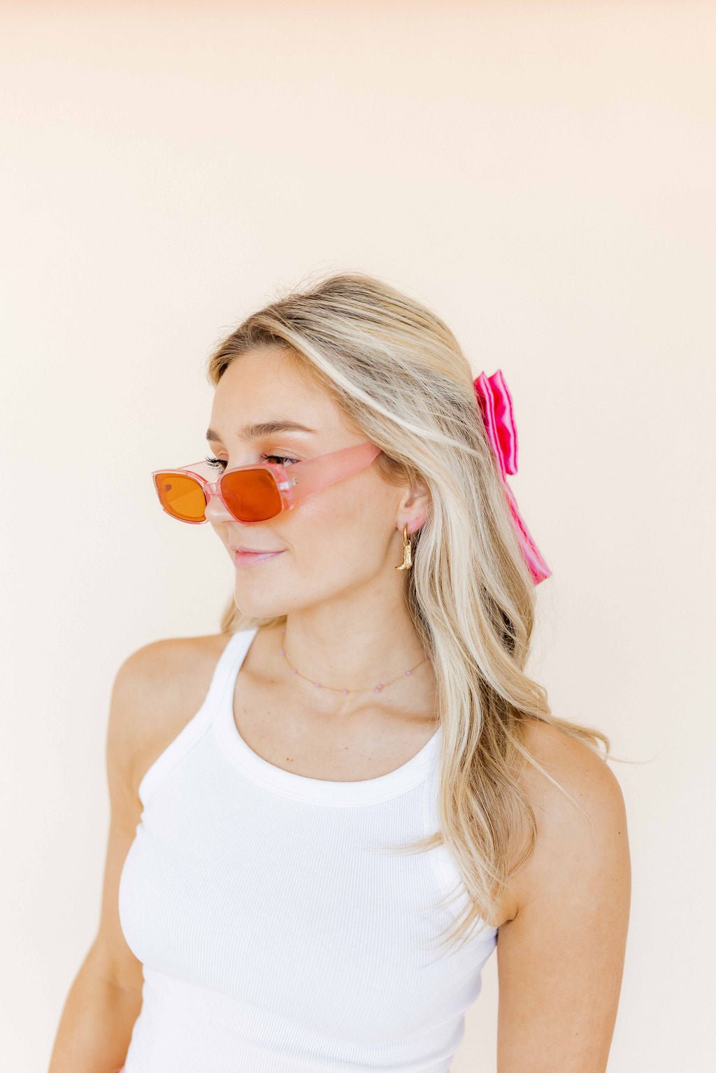 Huggie Charm Earrings - Luca Boot Gold - Shop LINNY CO