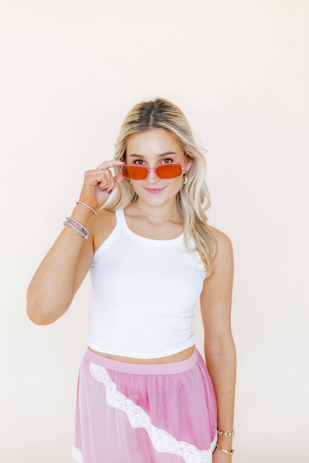 Huggie Charm Earrings - Luca Boot Gold - Shop LINNY CO