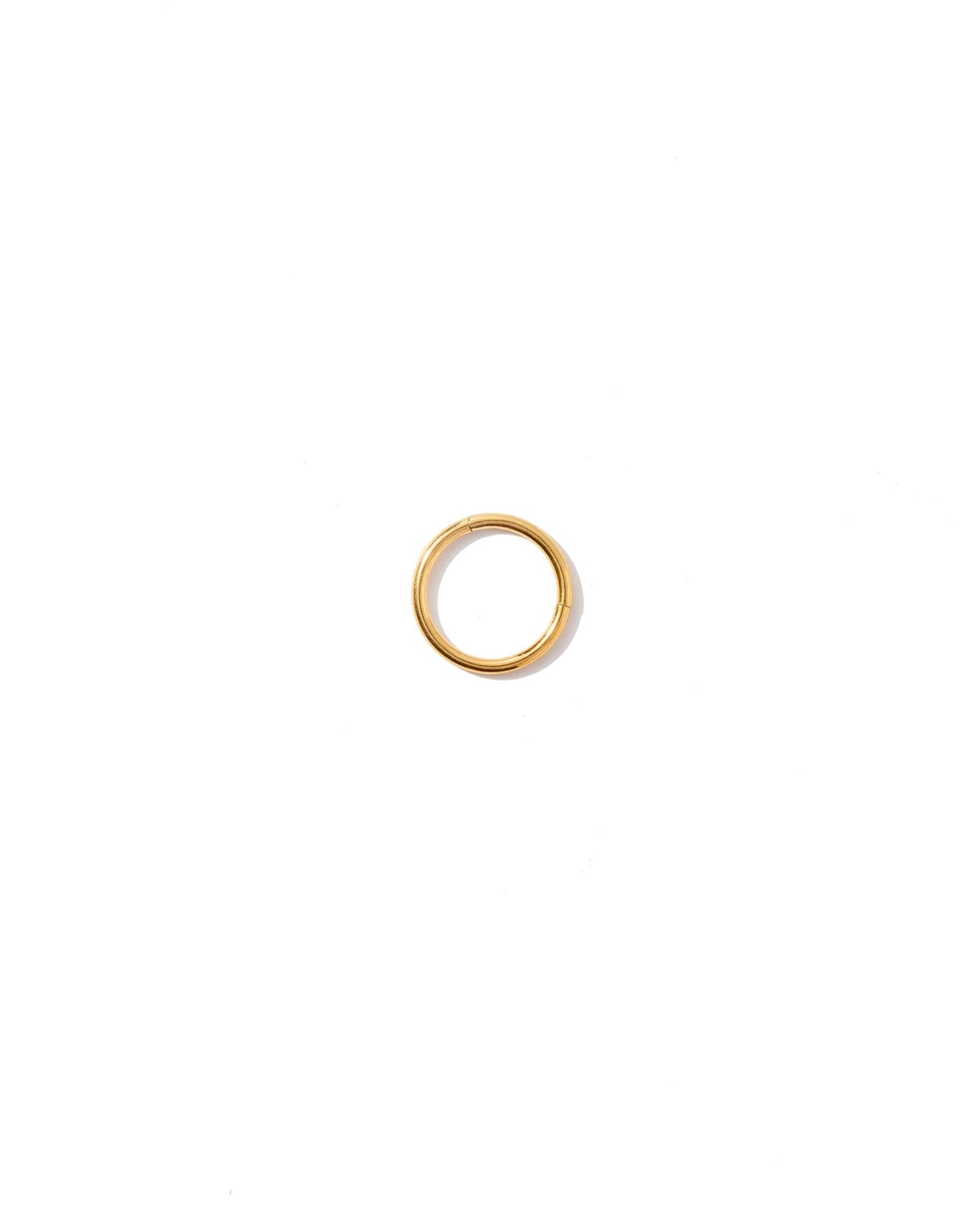 Huggie Infinity Hoop Earrings - Ava Gold 8mm - Shop LINNY CO