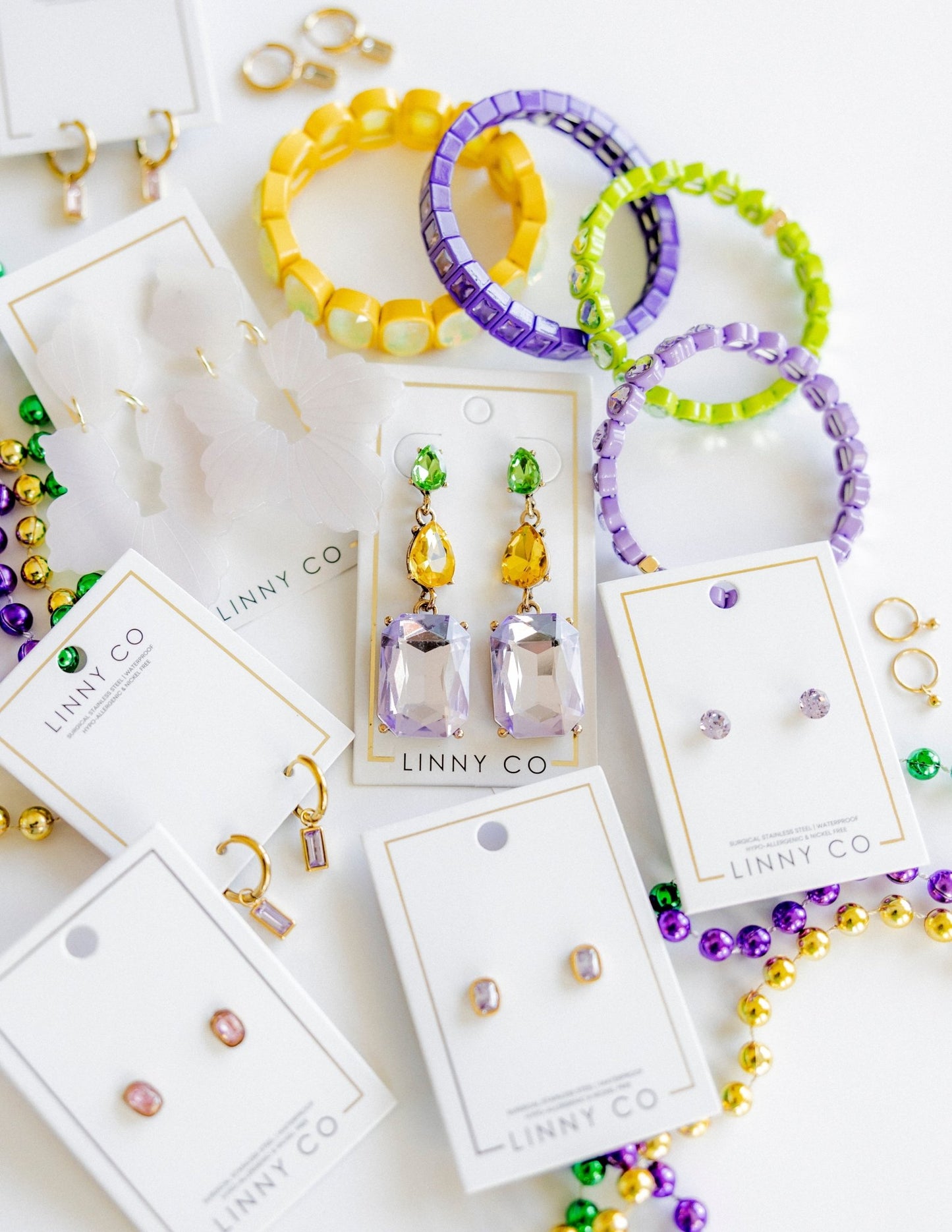 Iris Statement Earrings - Shop LINNY CO