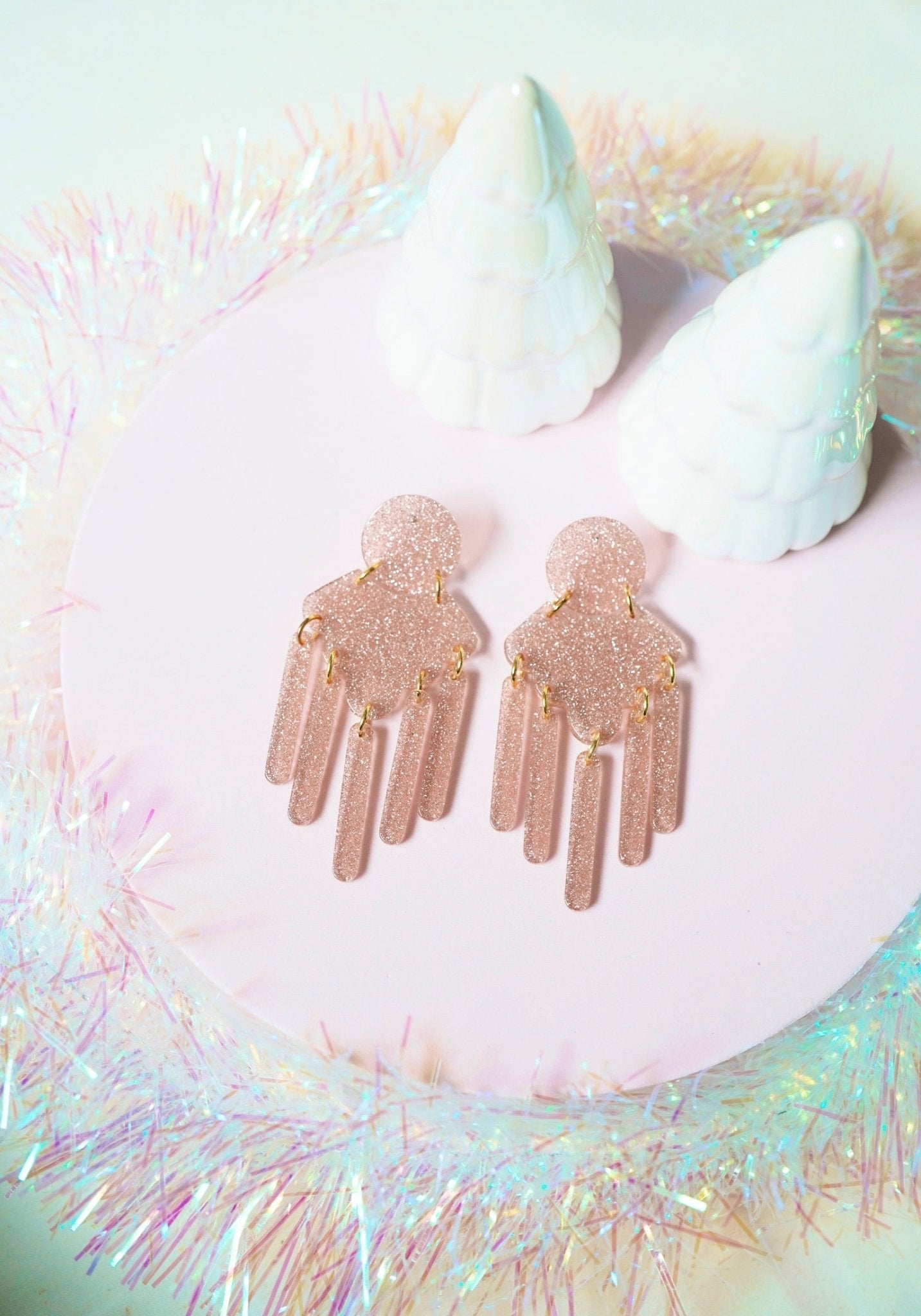Janelle - Blush Glitter - Shop LINNY CO