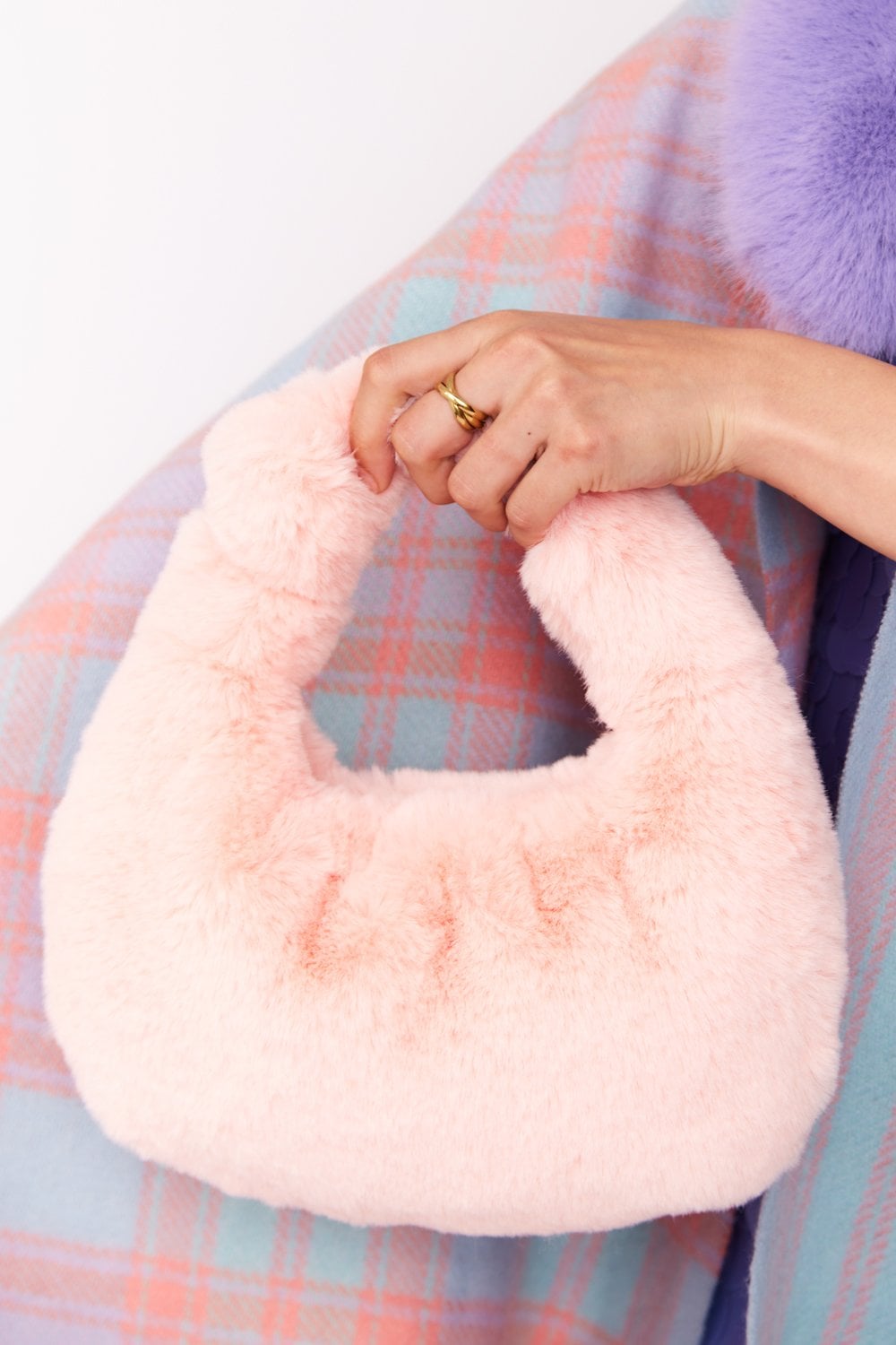 Charlotte Faux Fur Bag