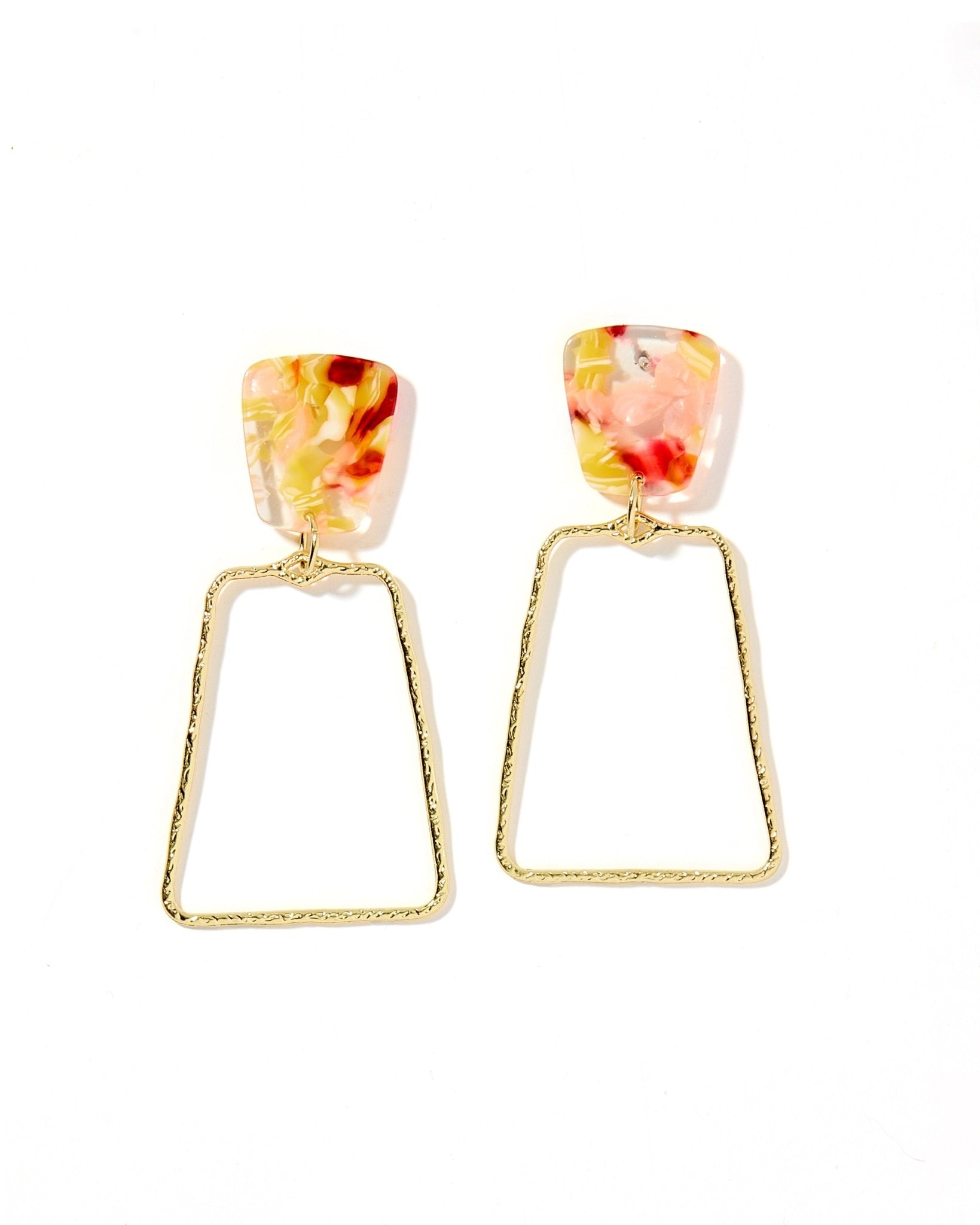 Kaelyn Statement Earrings - Autumn Bouquet - Shop LINNY CO