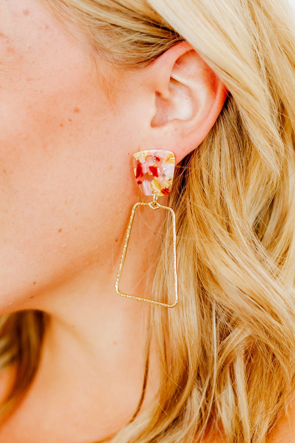 Kaelyn Statement Earrings - Autumn Bouquet - Shop LINNY CO