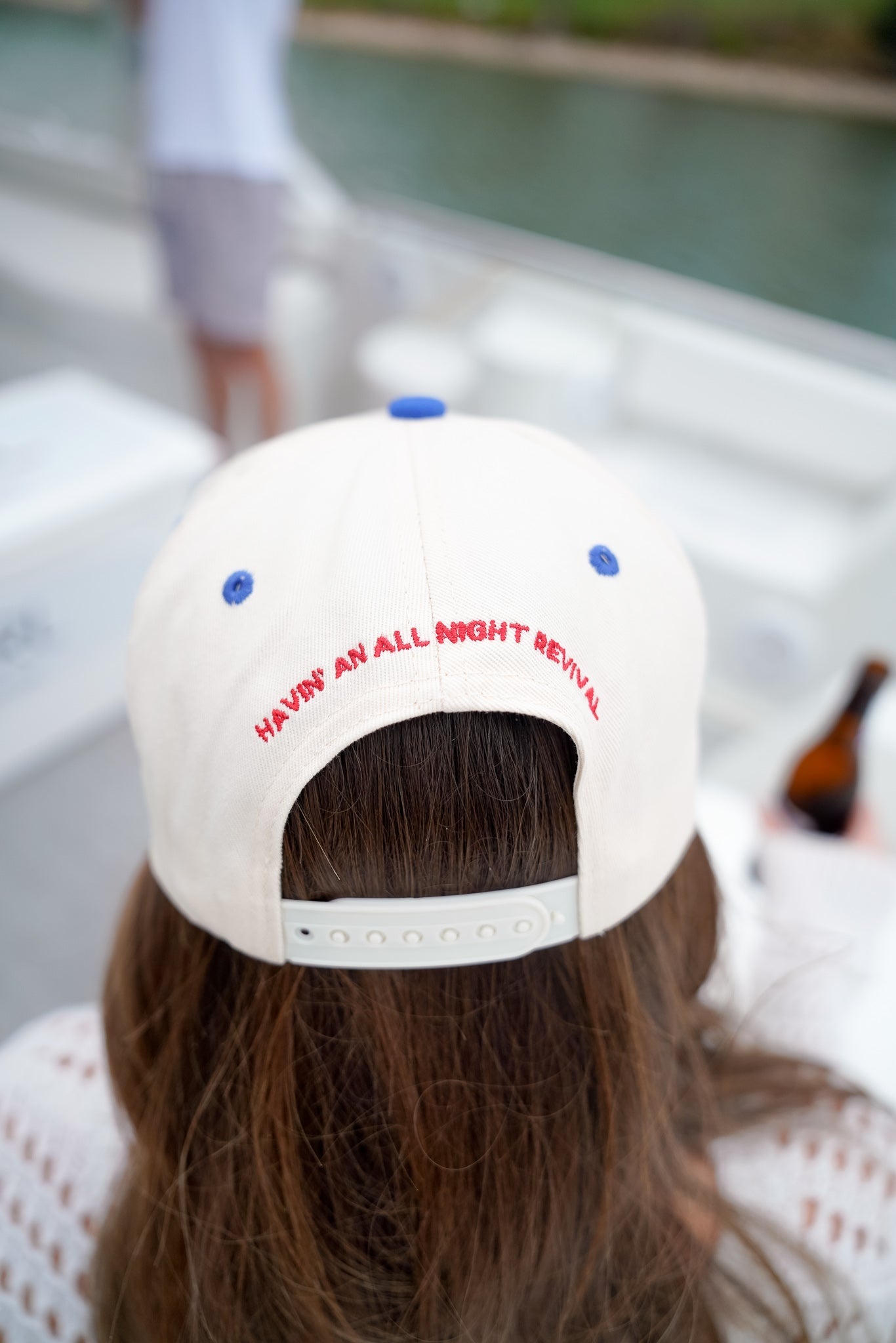 Keep it Salty - Royal Blue Vintage Trucker Hat - Shop LINNY CO