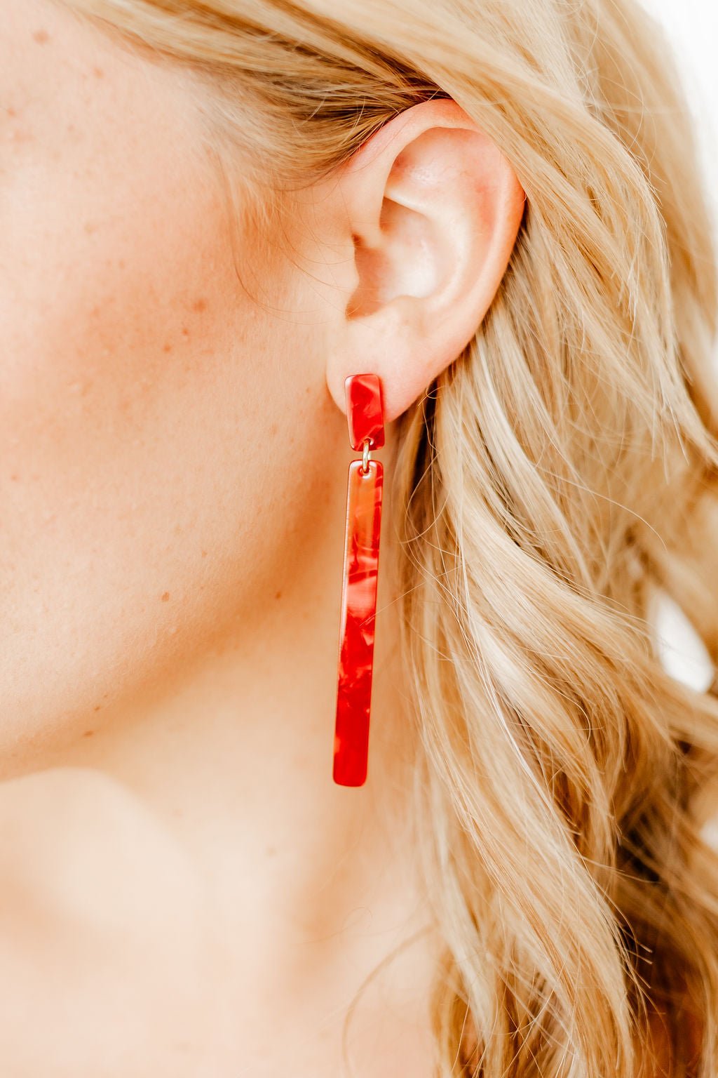 Keli - Pearlized Red - Shop LINNY CO