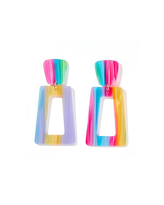 Kennedy Statement Earrings - Fiesta - Shop LINNY CO