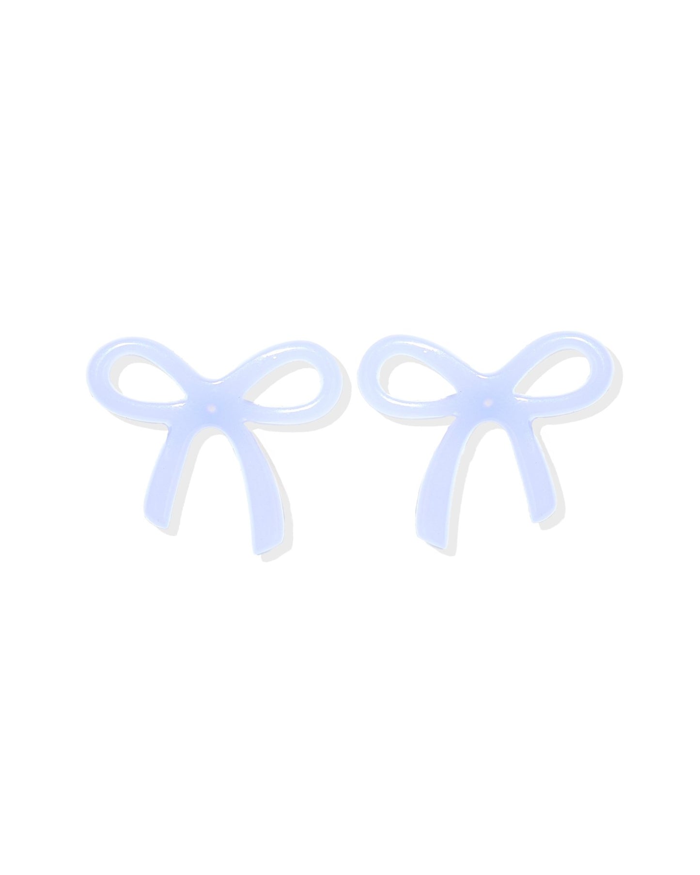 Kylie Bow Earrings - Lavender Haze - Shop LINNY CO