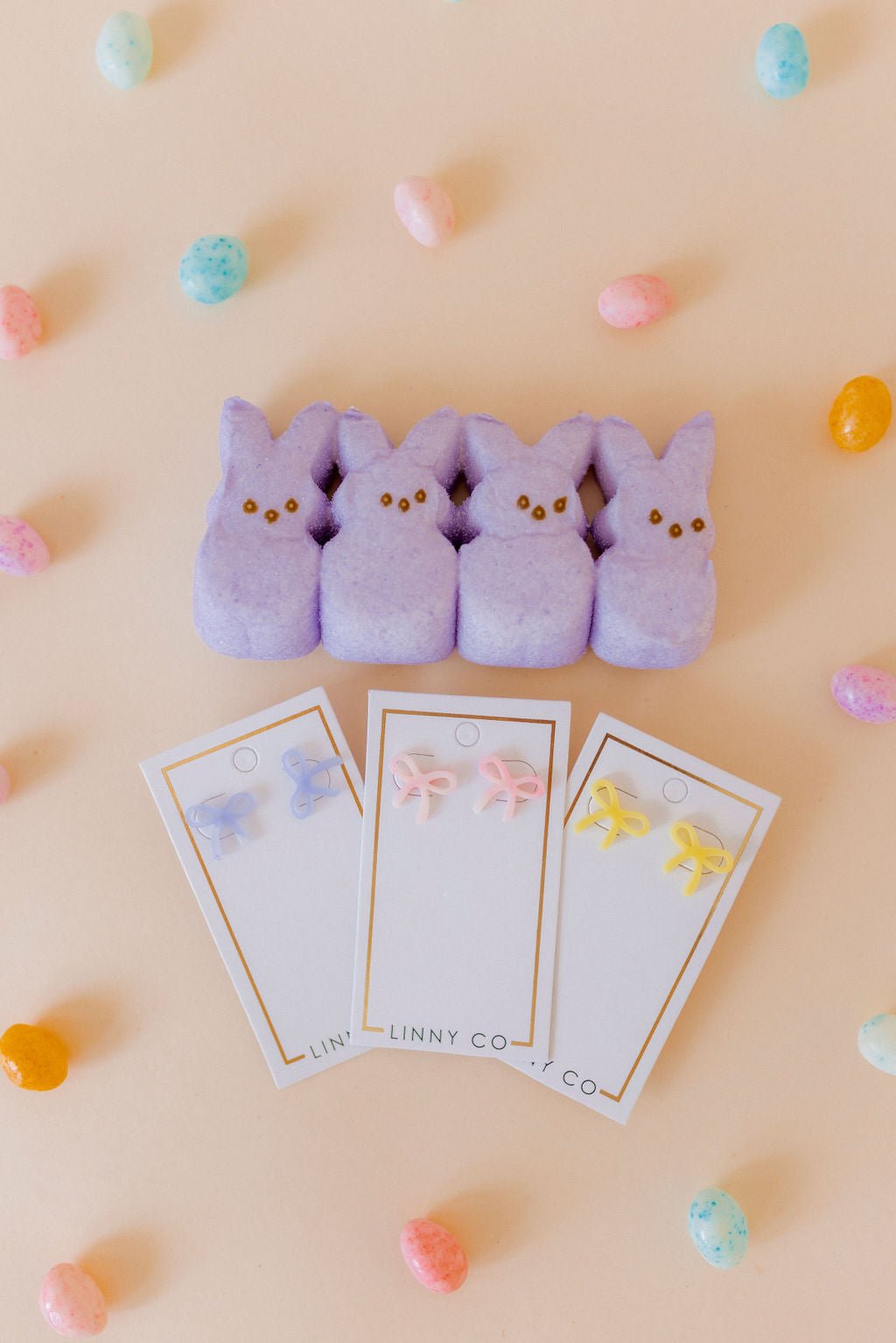 Kylie Bow Earrings - Lavender Haze - Shop LINNY CO