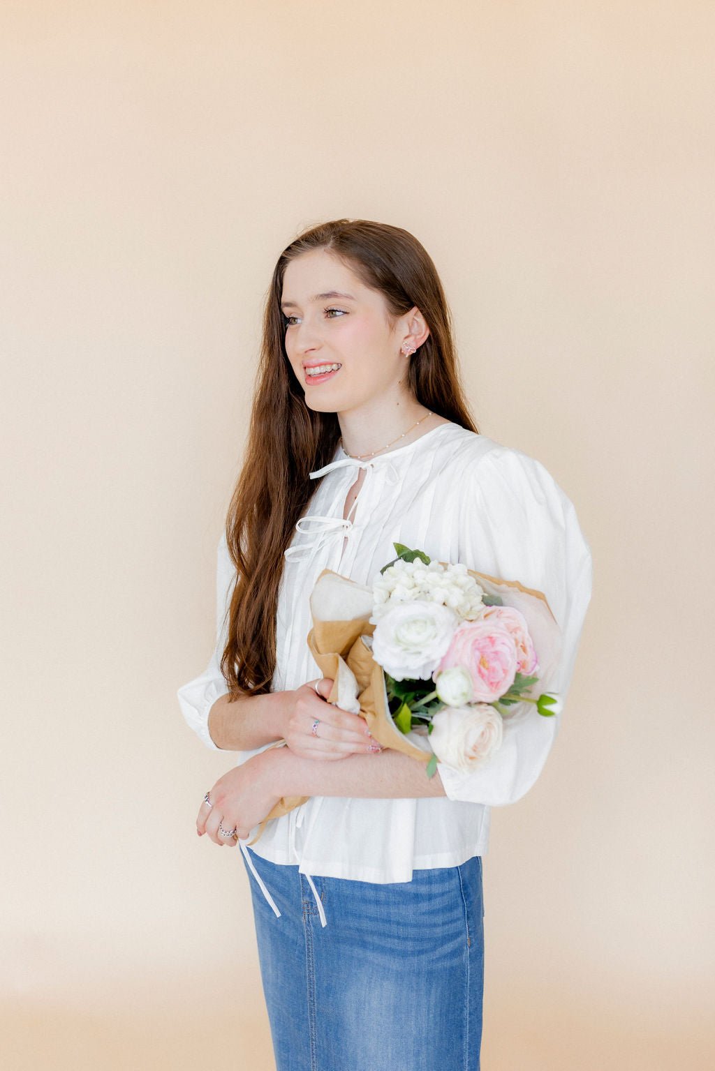 Kylie Bow Earrings - Multi Glitter - Shop LINNY CO