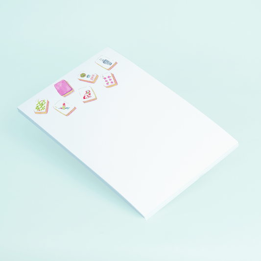 Large Mahjong Tiles Notepad - Shop LINNY CO