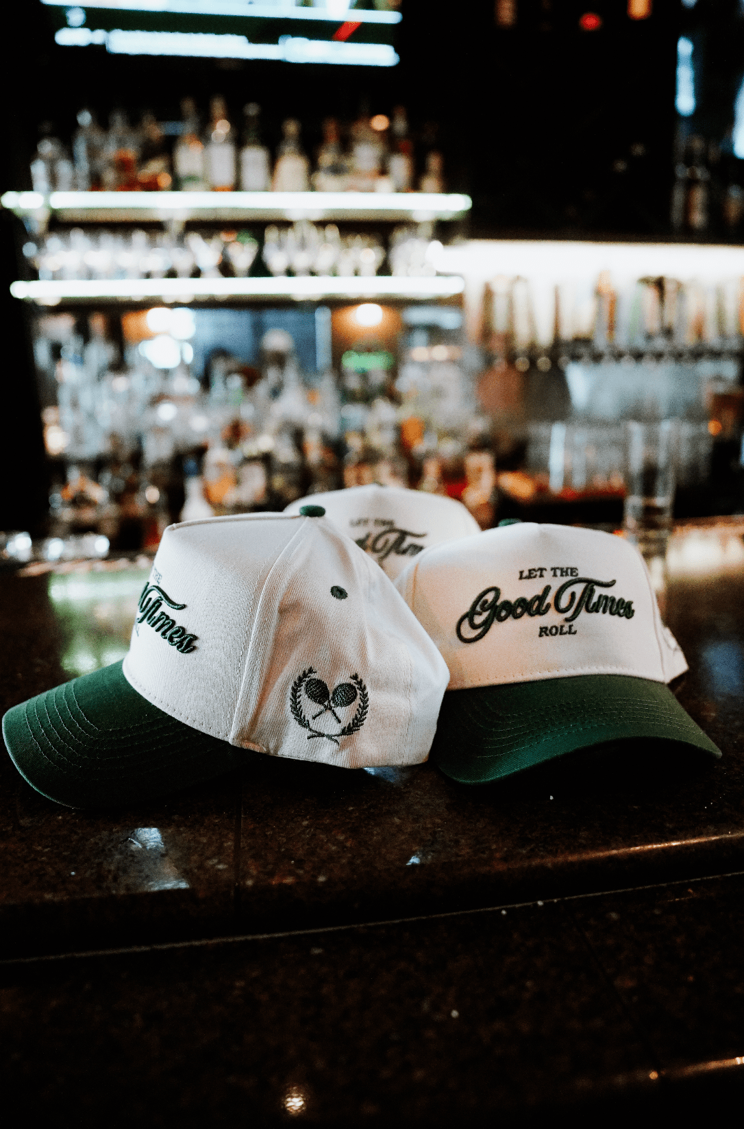 Let the Good Times Roll - Green Vintage Trucker Hat - Shop LINNY CO
