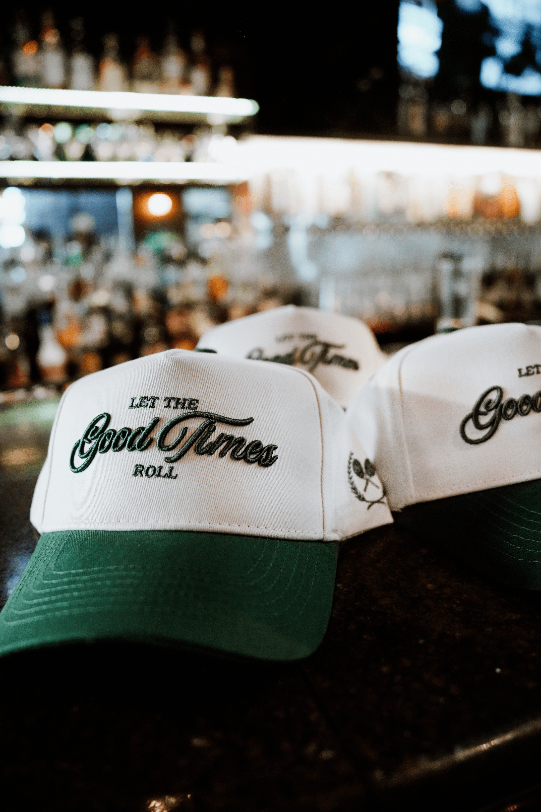 Let the Good Times Roll - Green Vintage Trucker Hat - Shop LINNY CO