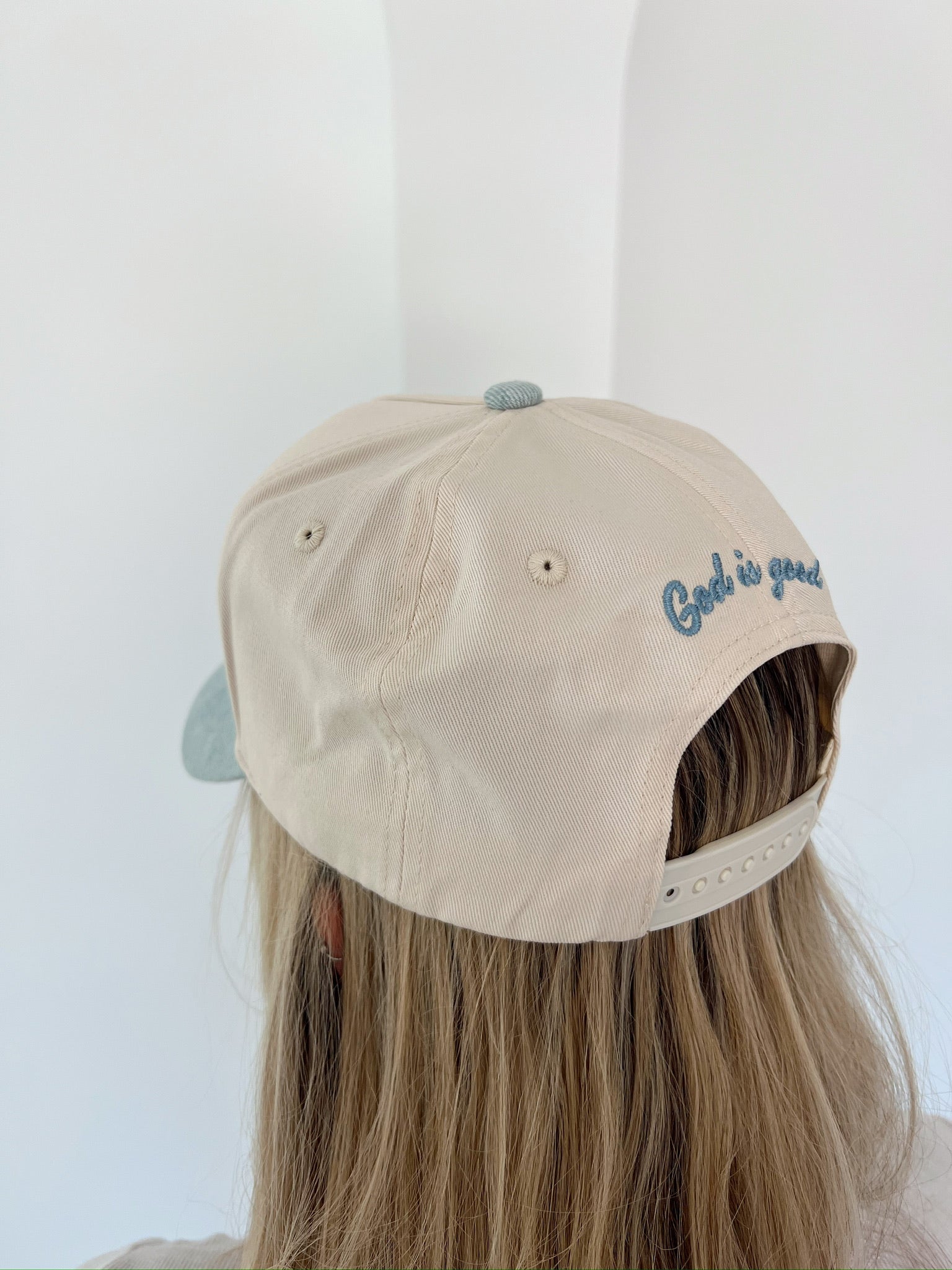 Make Heaven Crowded - Denim Vintage Trucker Hat - Shop LINNY CO