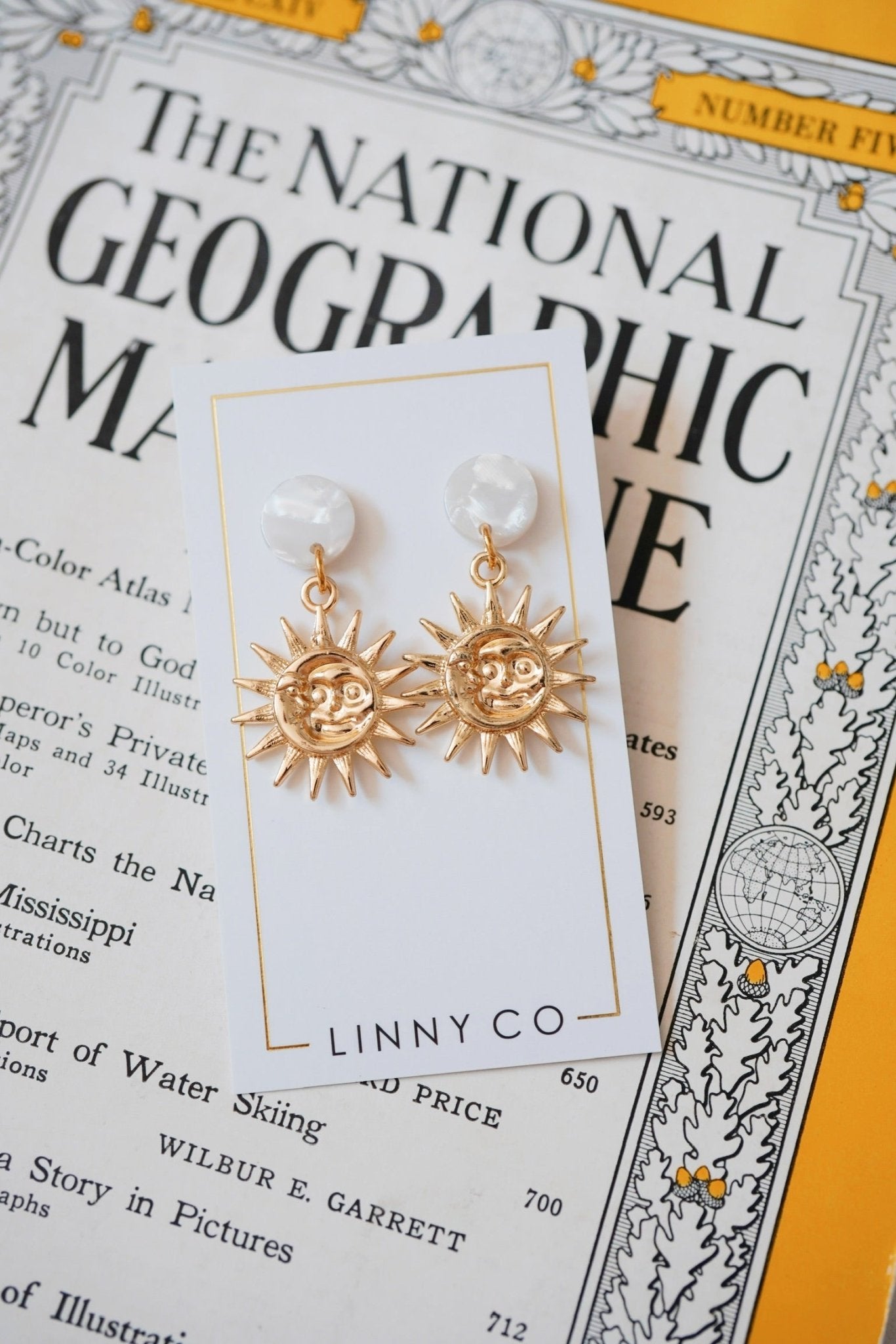Maya Sun - Earrings - Shop LINNY CO