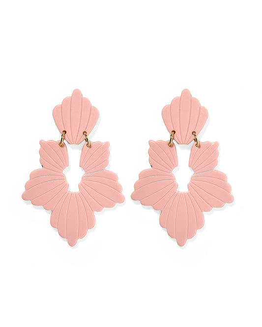 Michelle Statement Earrings - Vintage Rose - Shop LINNY CO