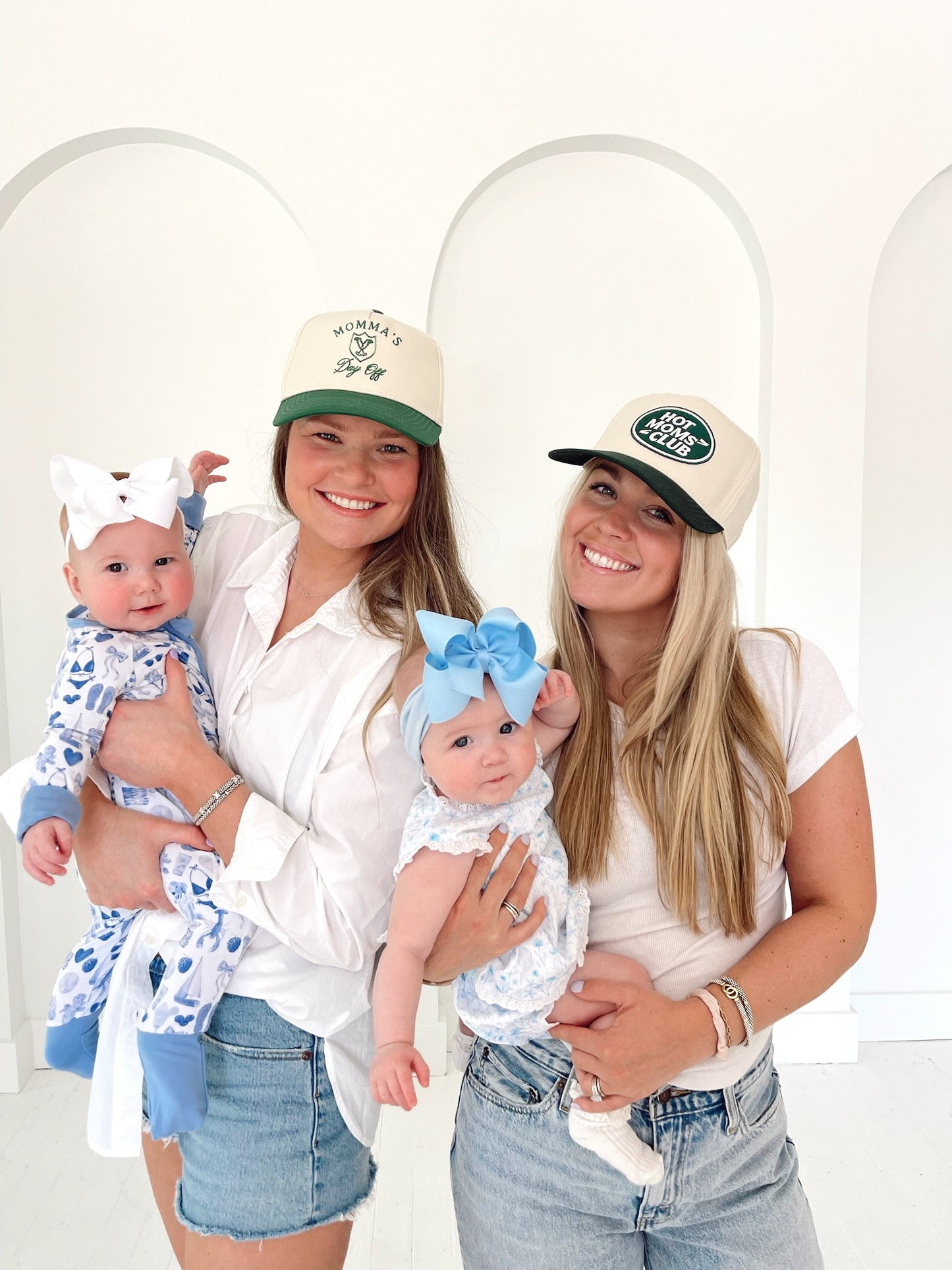 Momma's Day Off - Green Vintage Trucker Hat - Shop LINNY CO