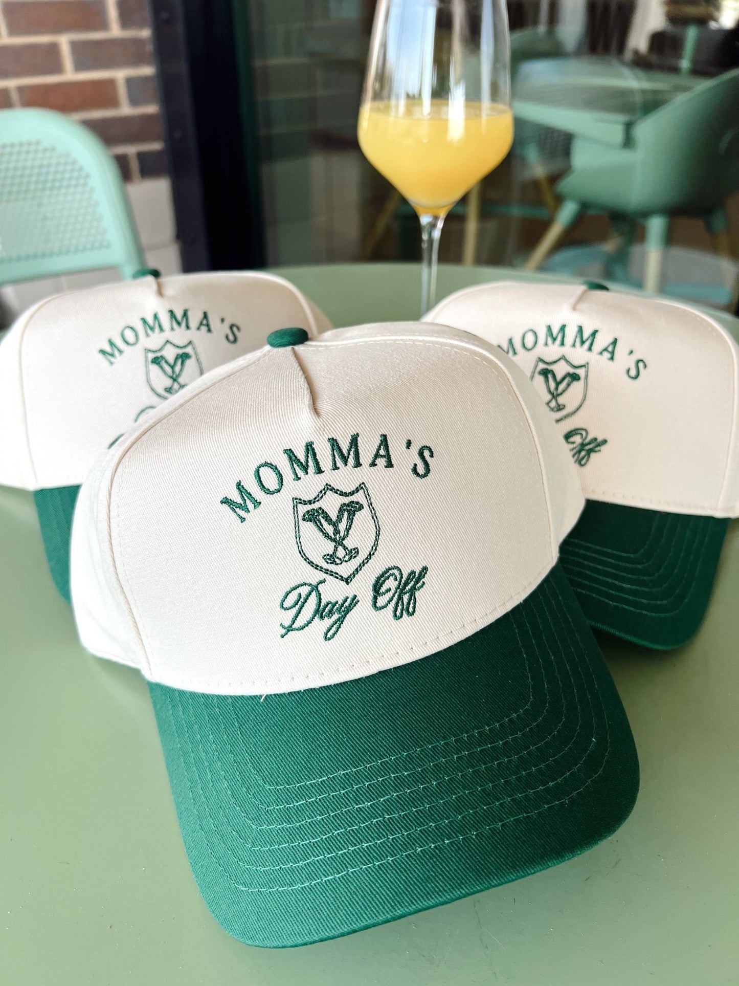 Momma's Day Off - Green Vintage Trucker Hat - Shop LINNY CO