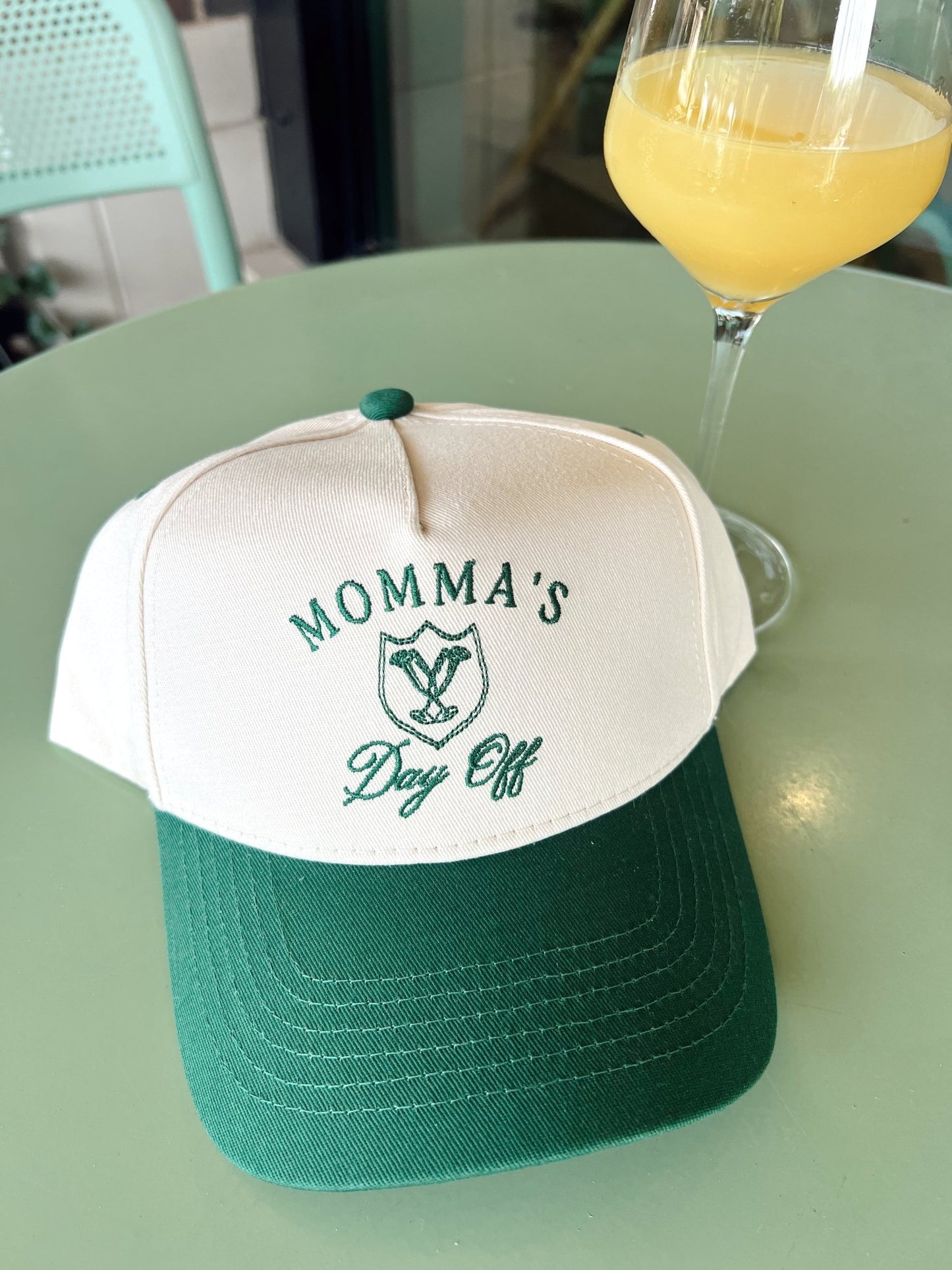 Momma's Day Off - Green Vintage Trucker Hat - Shop LINNY CO