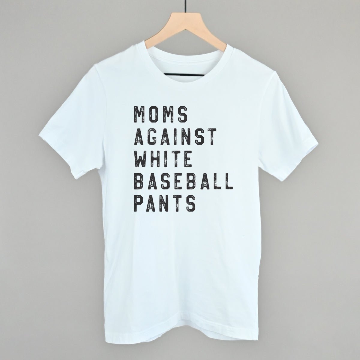 Moms Against White Baseball Pants - Shop LINNY CO