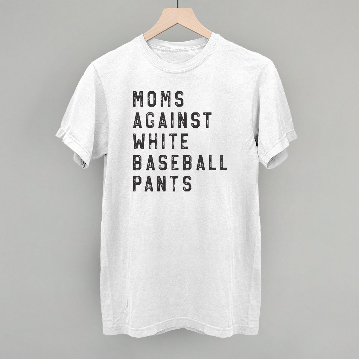 Moms Against White Baseball Pants - Shop LINNY CO